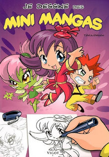 Je dessine des mini mangas