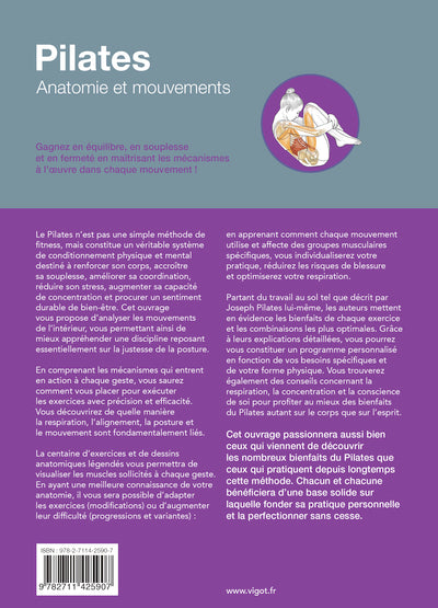 Pilates : Anatomie et mouvements, 2eme édition