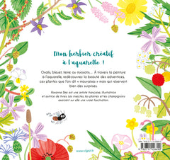 Mauvaises herbes et plantes sauvages à l'aquarelle