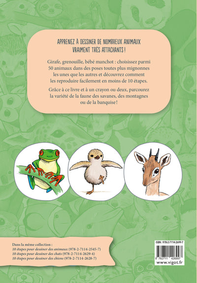 10 étapes pour dessiner des animaux adorables