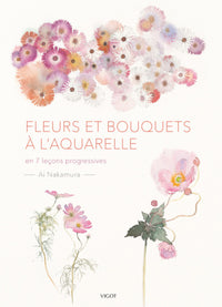 Peindre la fleur à l'aquarelle