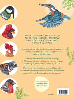 10 étapes pour peindre les oiseaux à l'aquarelle
