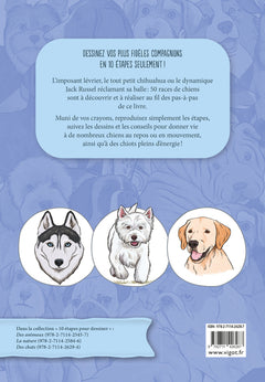 10 étapes pour dessiner des chiens