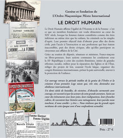 Génèse et fondation de l'ordre maçonnique mixte international-Le droit humain