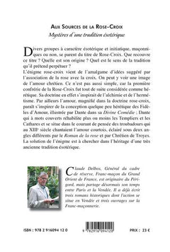 Aux sources de la rose croix
