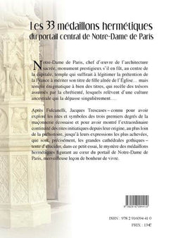 Les 33 médaillons hermétiques du portail central de Notre-Dame de Paris