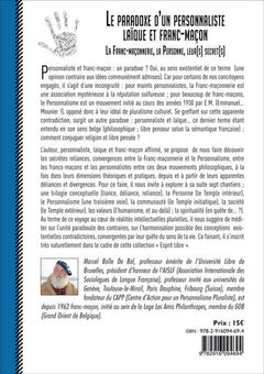Le paradoxe d'un personnaliste laïque et franc-maçon