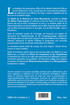 Guide de la maîtrise en franc-maçonnerie