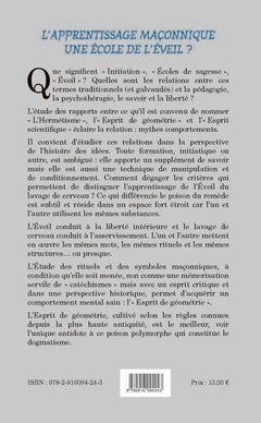 L'apprentissage maçonnique