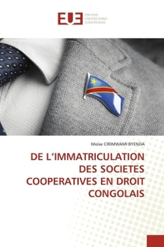 De l'immatriculation des sociétés coopératives en droit congolais