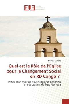 Quel est le rôle de l'Eglise pour le changement social en RD Congo ?