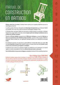 Manuel de construction en bambou - Récolte - Séchage - Techniques d'assemblage