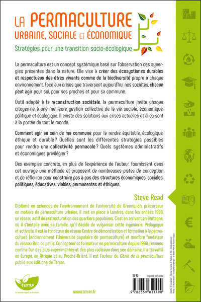 La permaculture urbaine, sociale et économique - Stratégies pour une transition socio-écologique