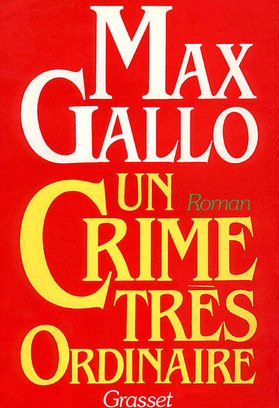 Un crime très ordinaire