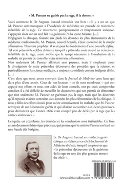 PASTEUR L'IMPOSTEUR