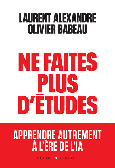 Ne faites plus d'études