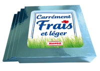 Etui carré frais et léger