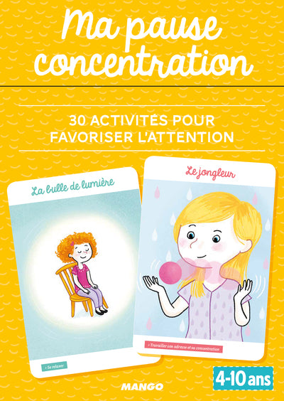Ma pause concentration: 30 activités pour favoriser l'attention (4-10 ans)