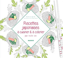 Recettes japonaises à cuisiner et à colorier