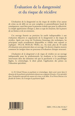 Evaluation de la dangerosité et du risque de récidive