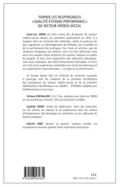 Former les responsables "Qualité-éthique-performance" du secteur médico-social