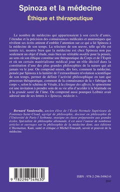 Spinoza et la médecine