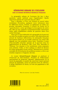 Géographie urbaine de l'exclusion