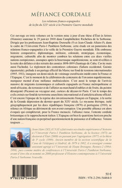 Méfiance cordiale