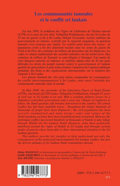 Les communautés tamoules et le conflit sri lankais