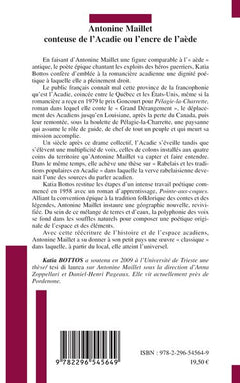 Antonine Maillet conteuse de l'Acadie