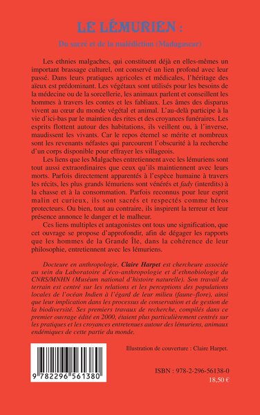 Le lémurien : du sacré et de la malédiction (Madagascar)