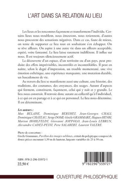 L'art dans sa relation au lieu