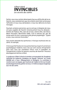 Invincibles: Les secrets des saints