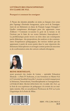 Littératures francophones en classe de FLE: Pourquoi et comment les enseigner ?