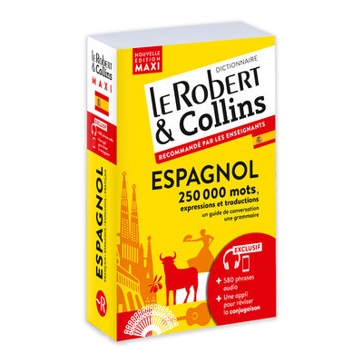 Dictionnaire Le Robert & Collins Maxi espagnol - Nouvelle édition