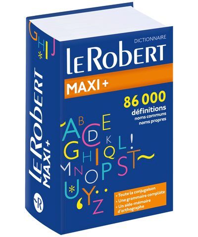 Le robert maxi + langue française