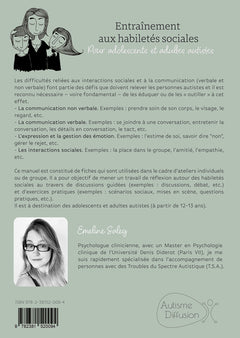 Entraînement aux habiletés sociales pour adolescents et adultes autistes