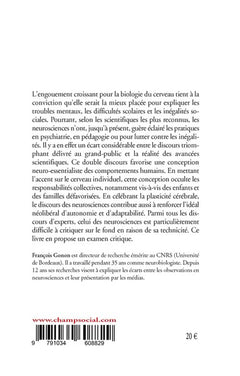 Neurosciences : un discours néolibéral