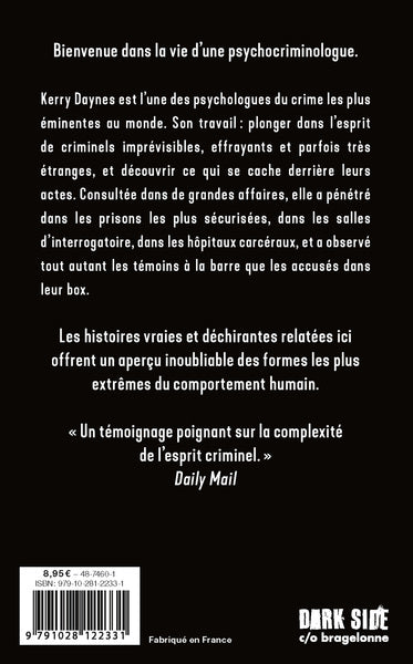 Aux origines du crime - Dans la peau d'une psychocriminologue