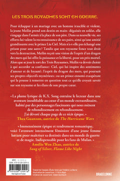 À l'aube, les flammes