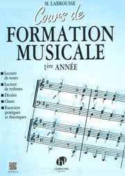 Cours de formation musicale Volume 1