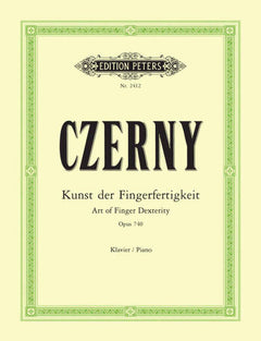 KUNST FINGERFERTIGKEIT OP.740 PIANO