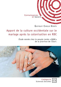 Apport de la culture occidentale sur le mariage après la colonisation en RDC
