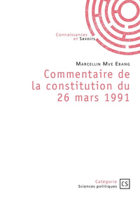 Commentaire de la constitution du 26 mars 1991
