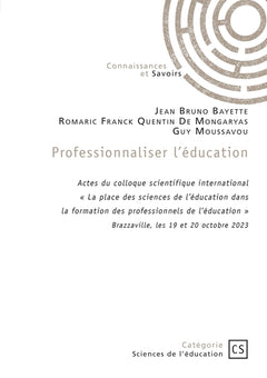 Professionnaliser l'éducation