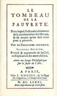 Le tombeau de la pauvrete