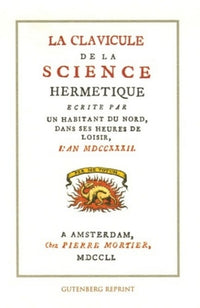 La clavicule de la science hermetique