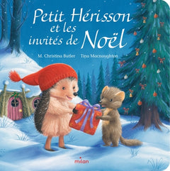 Petit hérisson et les invités de Noël