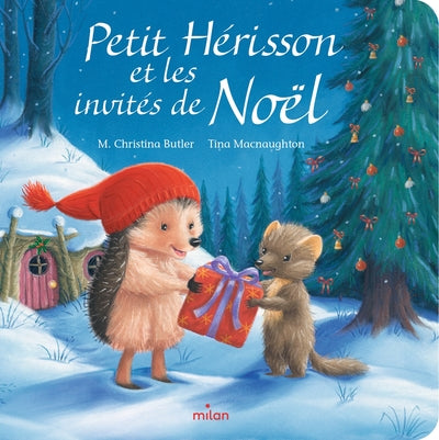 Petit hérisson et les invités de Noël