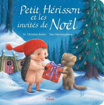 Petit hérisson et les invités de Noël
